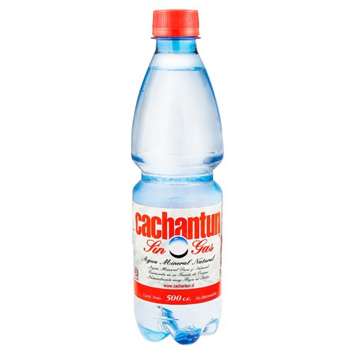 Cachatun Agua mineral sin gas 500cc